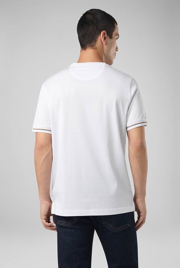 Pull Pal Zileri T-Shirt in jersey con logo ricamato Online