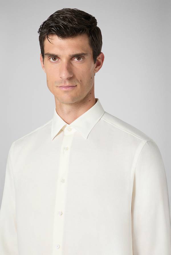 Pull Pal Zileri Camicia in cotone e cashmere Promozione Limitata
