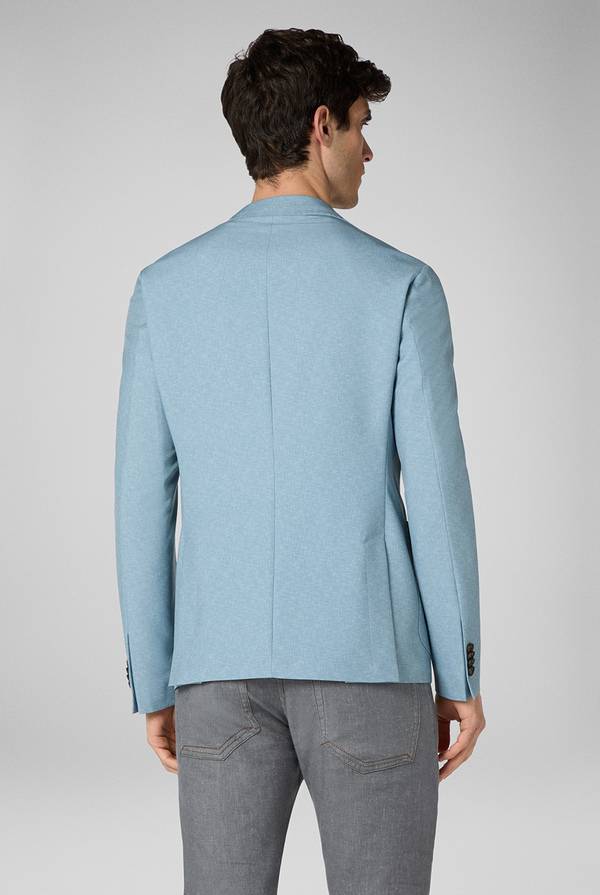 Pull Pal Zileri Giacca Effortless in jersey stampato Shopping Online