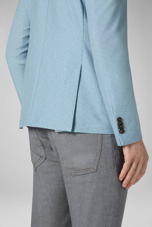 Pull Pal Zileri Giacca Effortless in jersey stampato Shopping Online