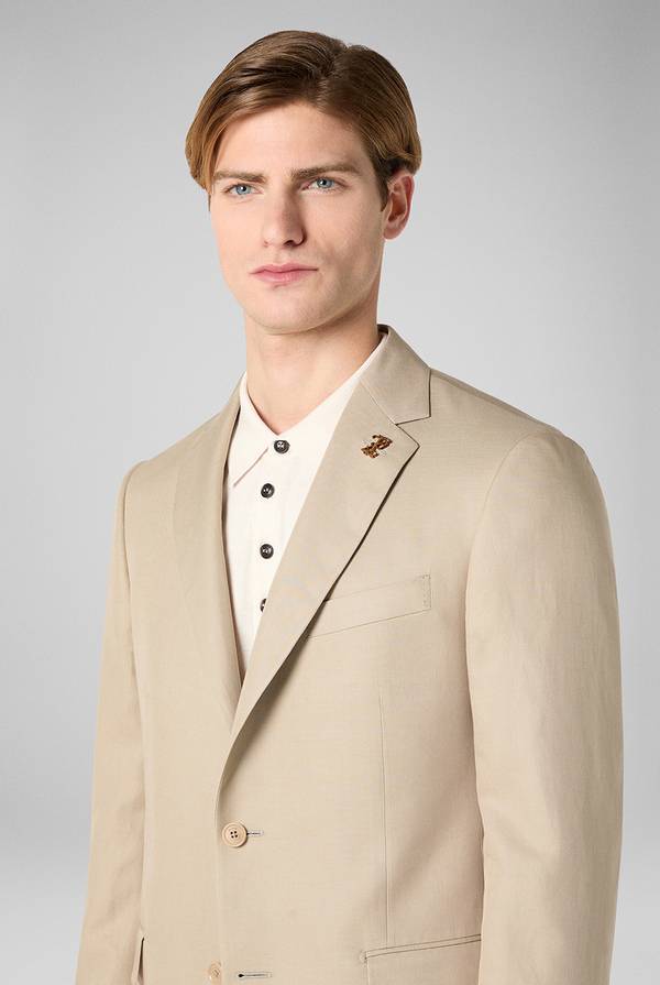 Pull Pal Zileri Abito Palladio in lino, tencel e cotone Prezzo Ridotto