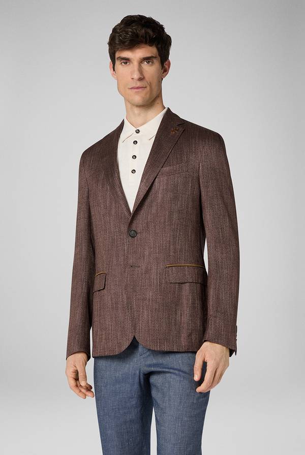 Pull Pal Zileri Giacca Brera in viscosa di bamboo Presa