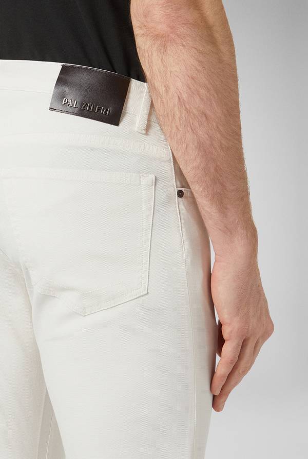 Pull Pal Zileri Pantalone 5 tasche in cotone stretch tinto in capo Online