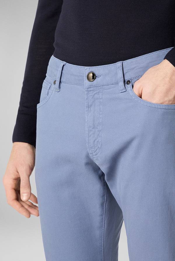 Pull Pal Zileri Pantalone 5 tasche in cotone stretch tinto in capo Outlet