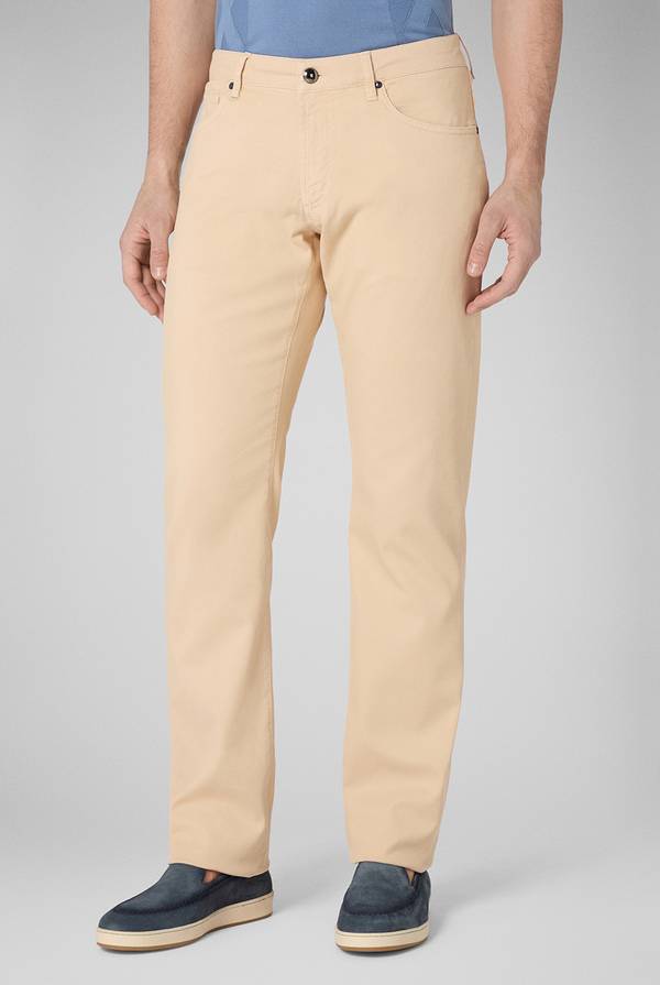 Pull Pal Zileri Pantalone 5 tasche in cotone stretch tinto in capo Moda