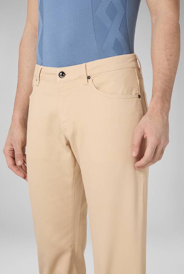 Pull Pal Zileri Pantalone 5 tasche in cotone stretch tinto in capo Moda