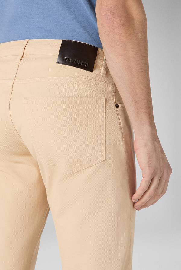 Pull Pal Zileri Pantalone 5 tasche in cotone stretch tinto in capo Moda