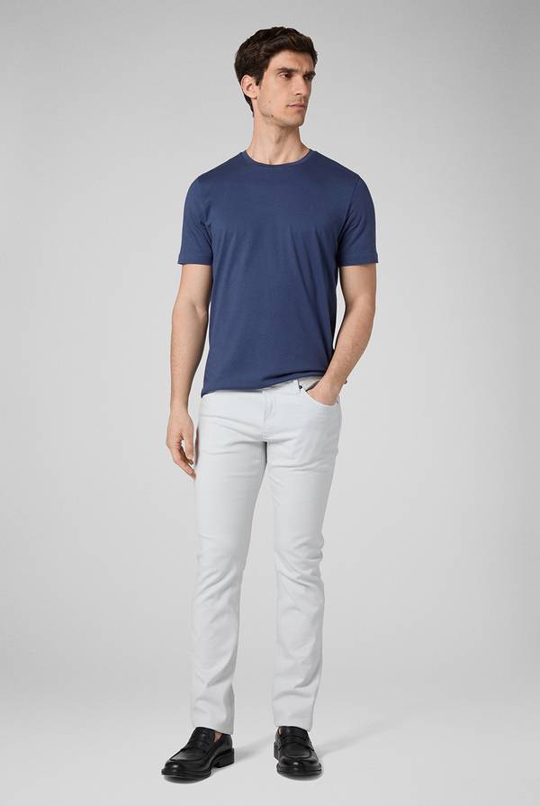 Pull Pal Zileri T-Shirt in cotone nel colore blu Promozione