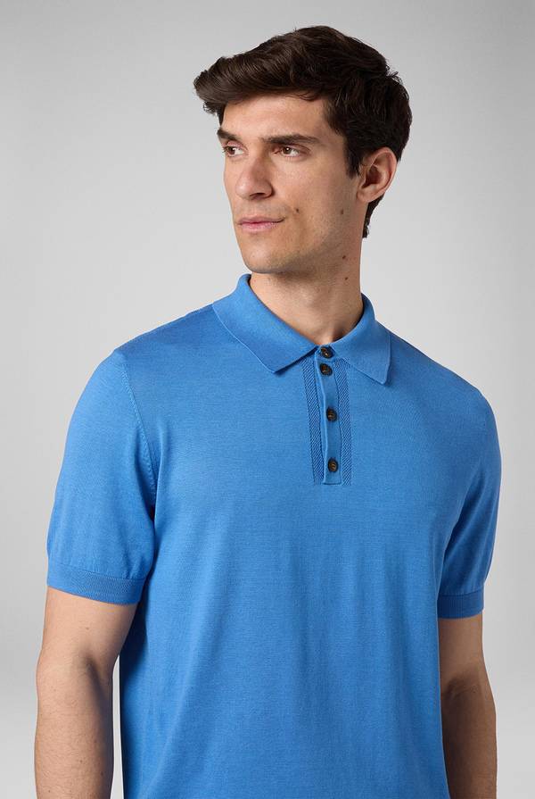 Pull Pal Zileri Polo in maglia di lana e seta Spedizione Gratuita
