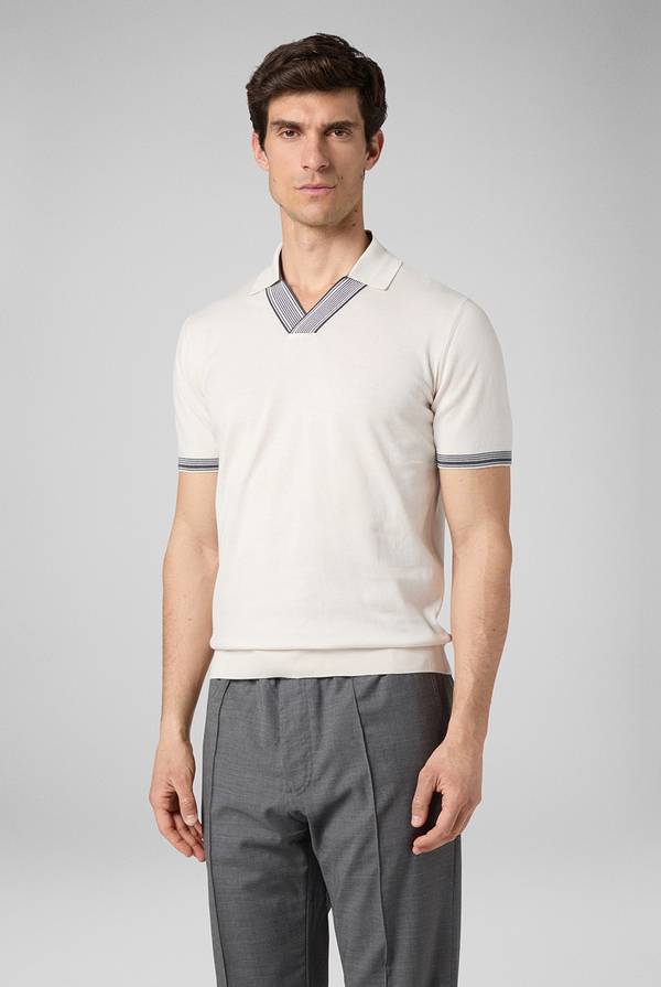 Pull Pal Zileri Polo con finiture millerighe Fino Al -60%
