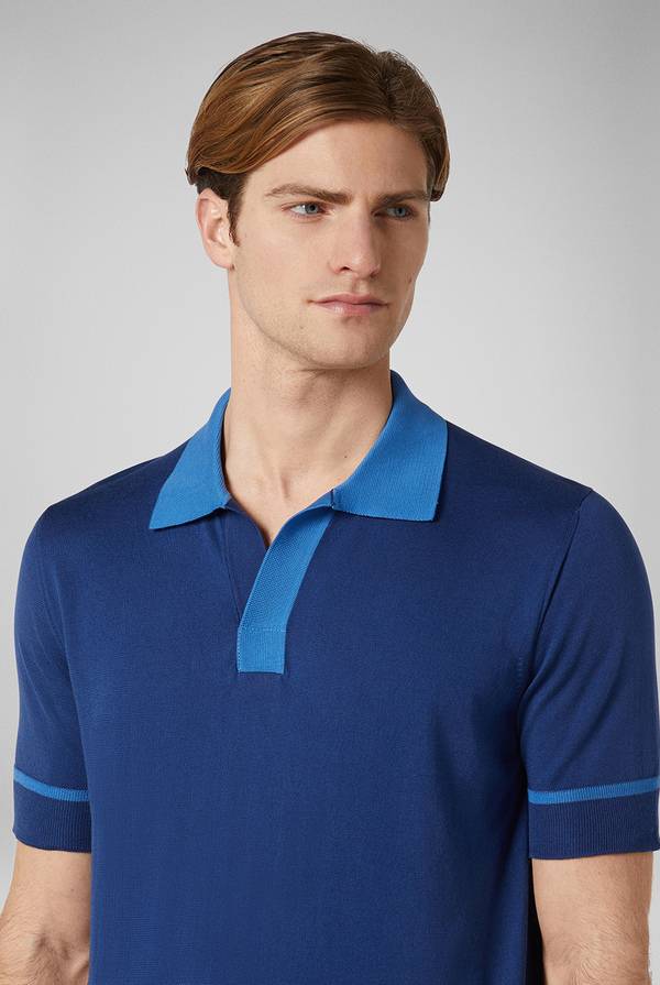 Pull Pal Zileri Polo in maglia con dettagli a contrasto Affare Del Giorno
