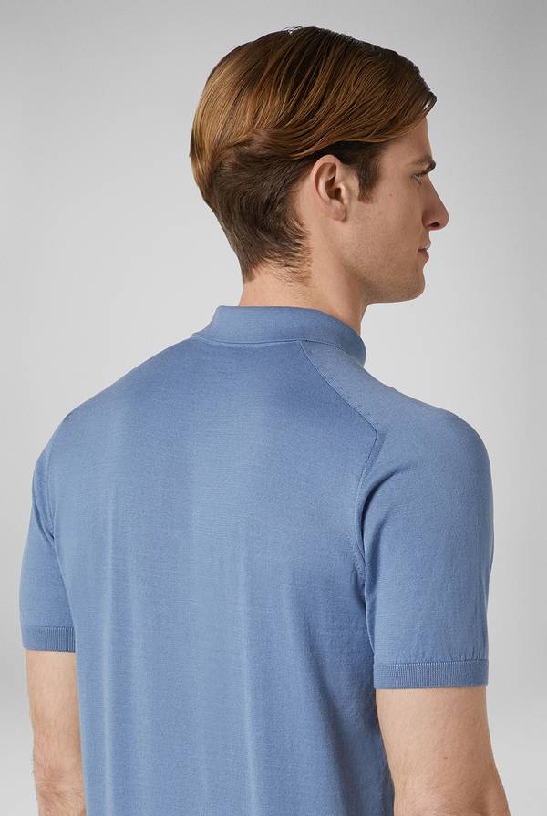 Pull Pal Zileri Polo in maglia con calati Sottocosto