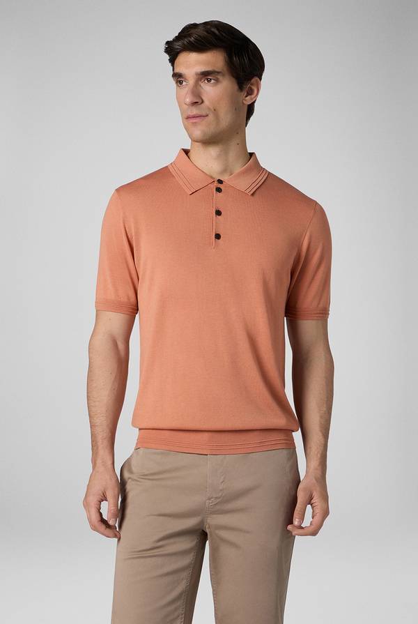 Pull Pal Zileri Polo in cotone e tencel Convenienza