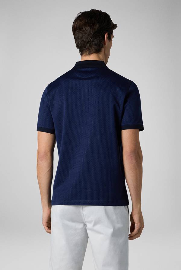 Pull Pal Zileri Polo a zip in cotone mercerizzato Novità