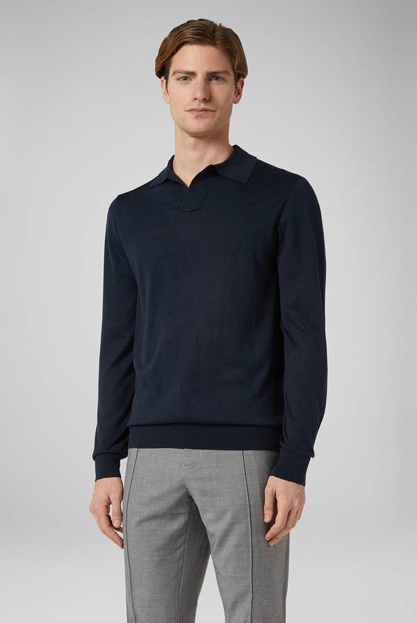 Pull Pal Zileri Polo in maglia a maniche lunghe Saldi