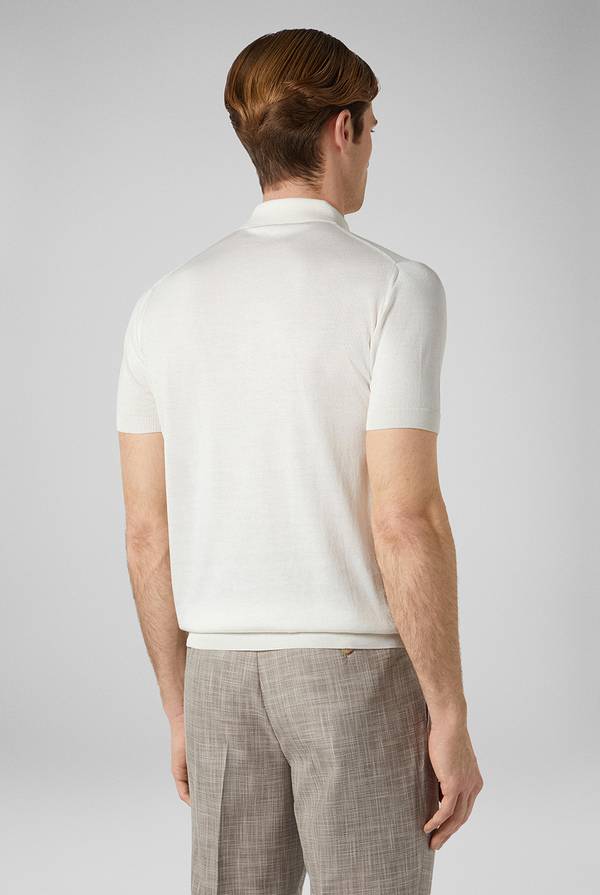 Pull Pal Zileri Polo in maglia di seta e cotone Offerte