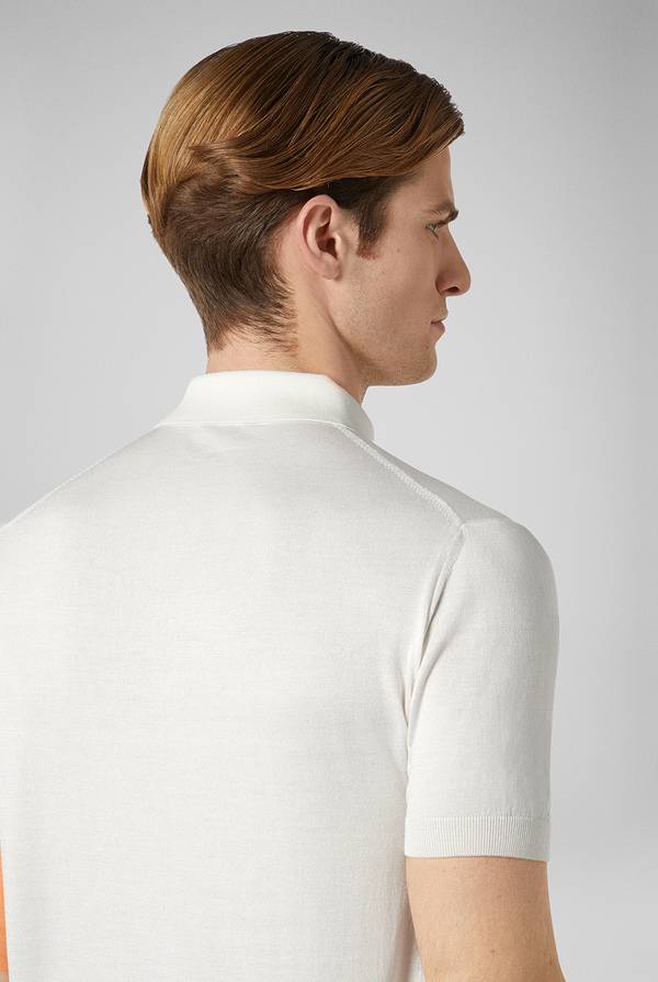 Pull Pal Zileri Polo in maglia di seta e cotone Offerte