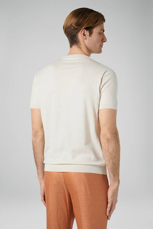 Pull Pal Zileri Maglia girocollo a maniche corte Qualità Garantita