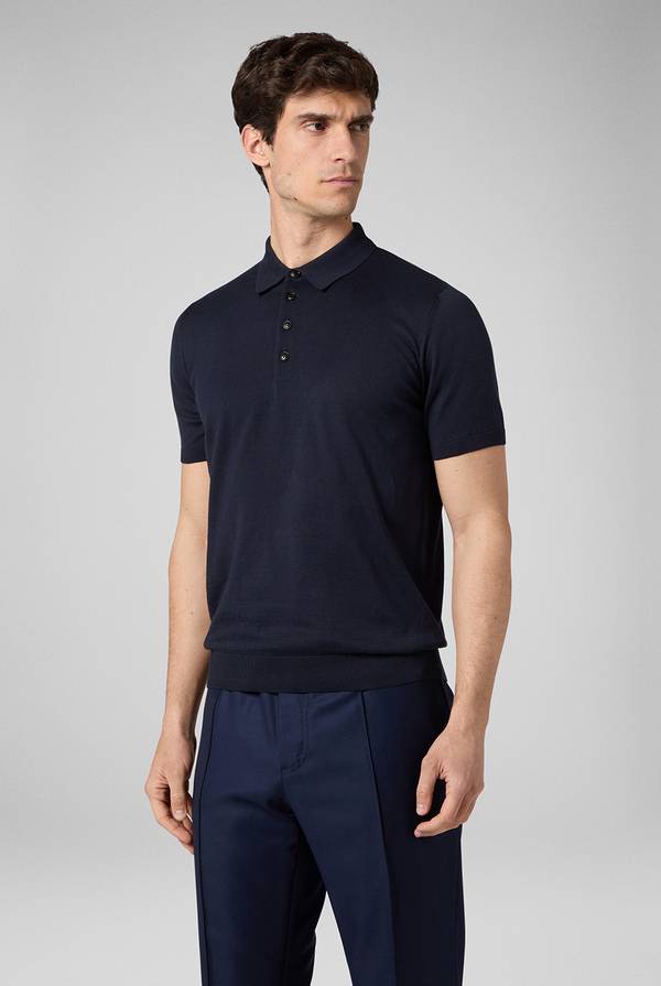 Pull Pal Zileri Polo in puro cotone a maniche corte Negozi Online