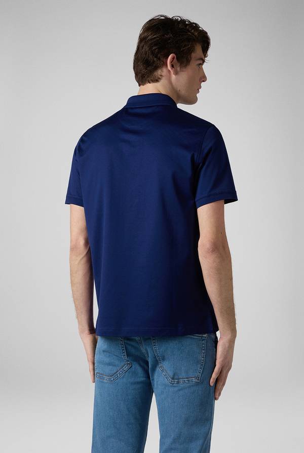 Pull Pal Zileri Polo con monogramma allover Convenienza