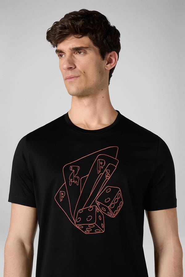 Pull Pal Zileri Tshirt ricamata Sconto