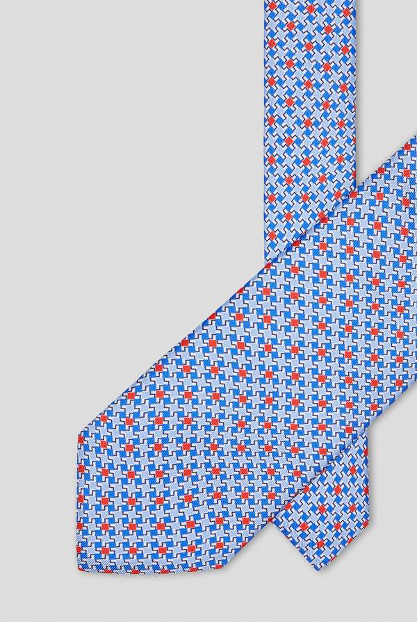 Pull Pal Zileri Cravatta in seta pied de poule Vendita Economica
