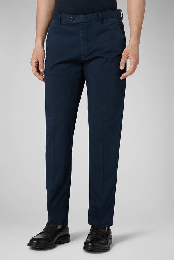 Pull Pal Zileri Chino in cotone stretch tinto in capo Promozione Limitata