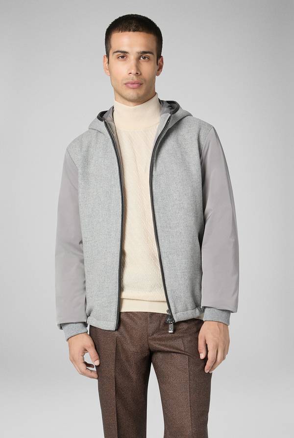 Pull Pal Zileri Car coat reversibile con dettagli in pelle 2025