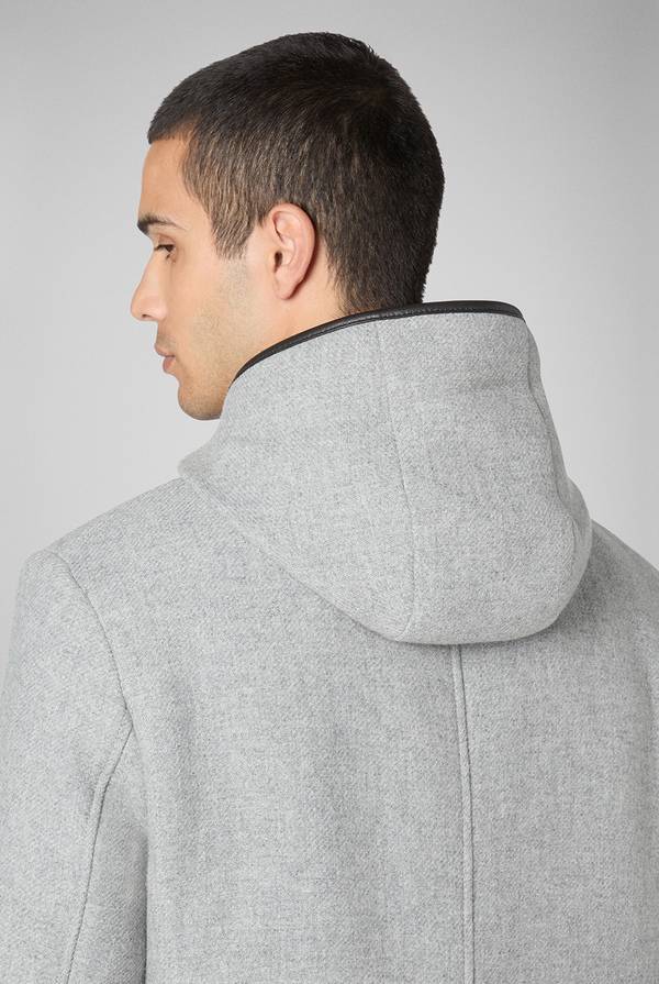 Pull Pal Zileri Car coat reversibile con dettagli in pelle 2025