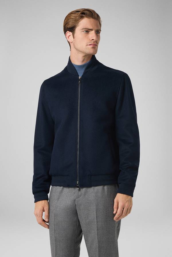Pull Pal Zileri Bomber in jersey Italia