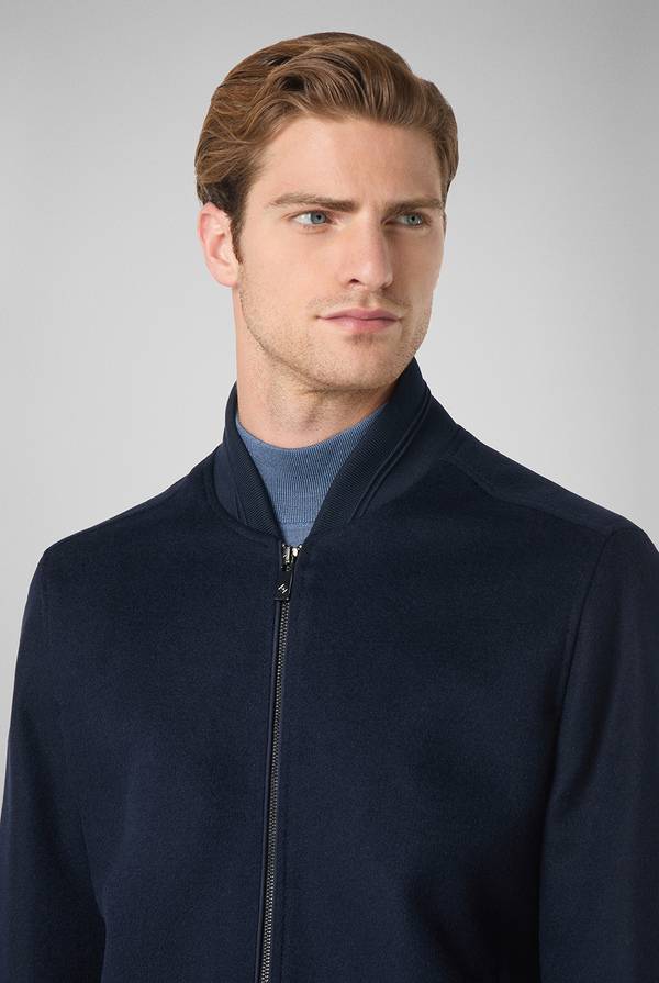 Pull Pal Zileri Bomber in jersey Italia