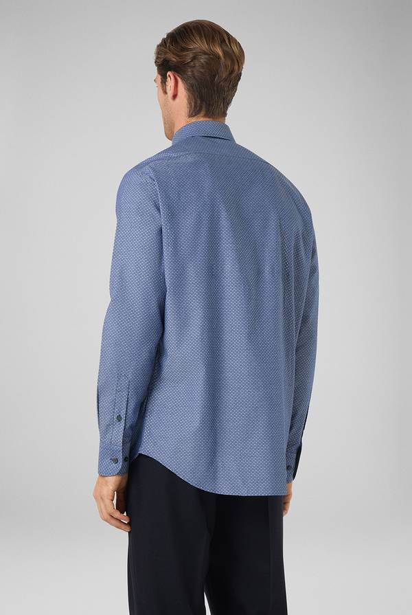 Pull Pal Zileri Camicia micro jacquard con collo Torino Pezzi Unici