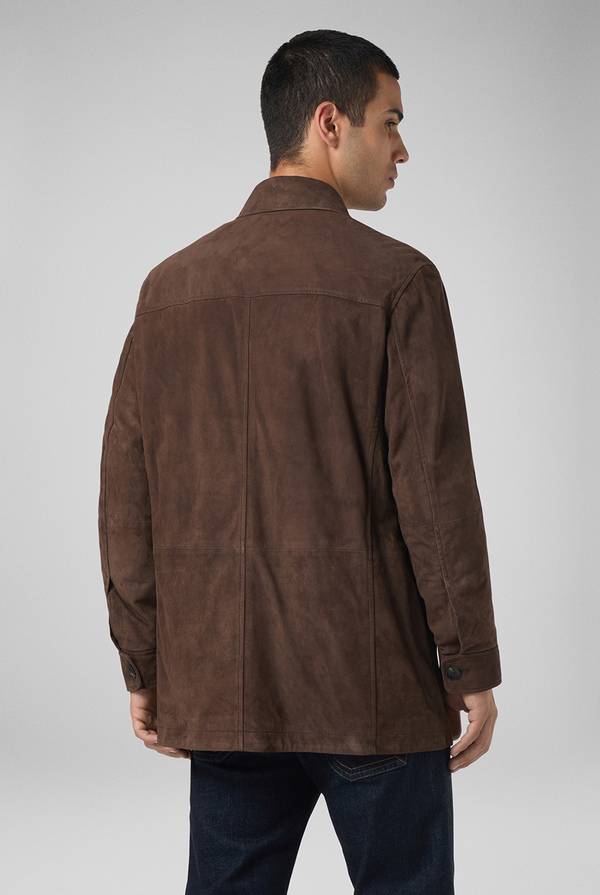Pull Pal Zileri Field Jacket in camoscio Negozi Online