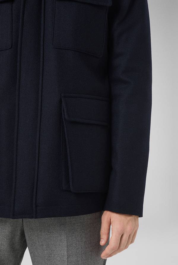 Pull Pal Zileri Field Jacket in lana tecnica resistente all'acqua Shopping Online