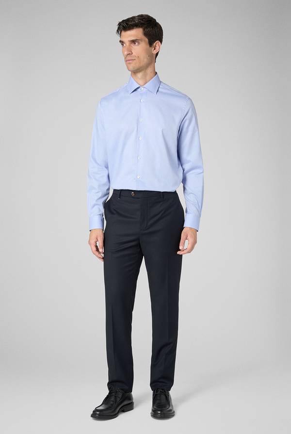Pull Pal Zileri Camicia micro jacquard con collo Milano Offerte