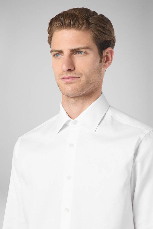 Pull Pal Zileri Camicia micro jacquard con collo Milano Online