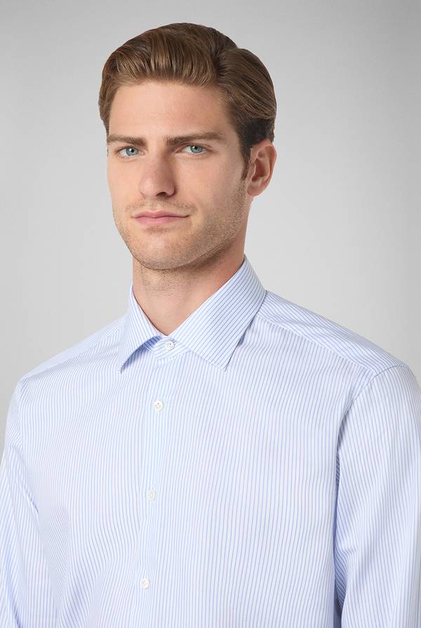 Pull Pal Zileri Camicia a righe con collo Milano In Vendita