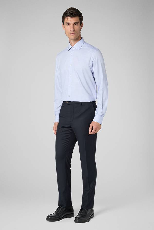 Pull Pal Zileri Camicia in cotone, viscosa e seta melange Moda