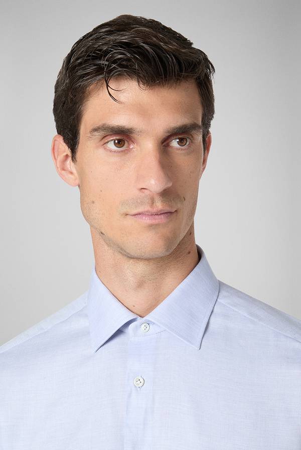 Pull Pal Zileri Camicia in cotone, viscosa e seta melange Moda