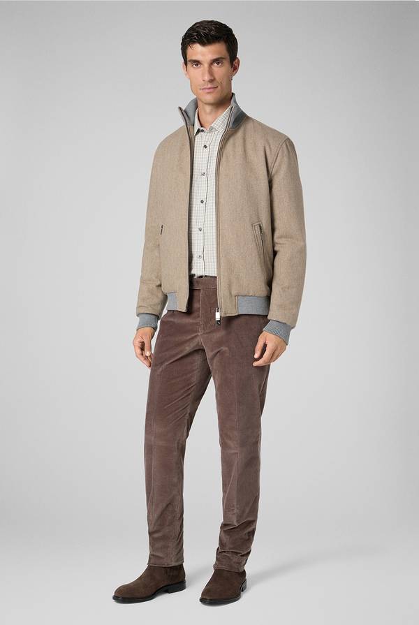Pull Pal Zileri Camicia in flanella di cotone Spedizione Gratuita