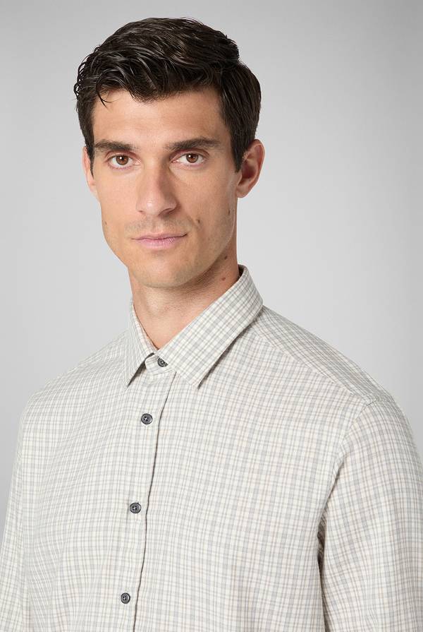 Pull Pal Zileri Camicia in flanella di cotone Spedizione Gratuita