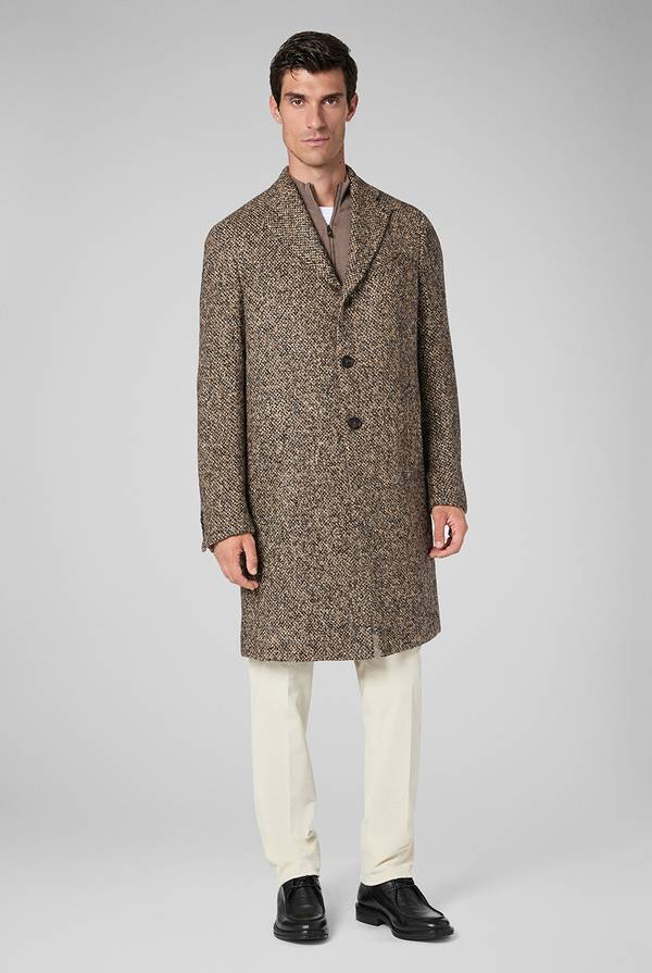 Pull Pal Zileri Cappotto in bouclè, seta e mohair Soddisfazione Garantita