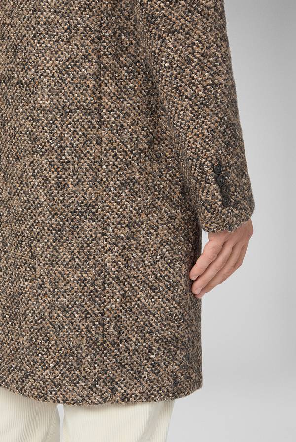 Pull Pal Zileri Cappotto in bouclè, seta e mohair Soddisfazione Garantita