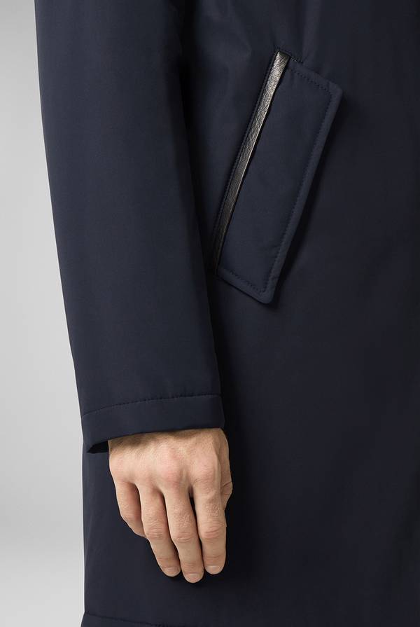 Pull Pal Zileri Car coat in tessuto tecnico Negozi Online