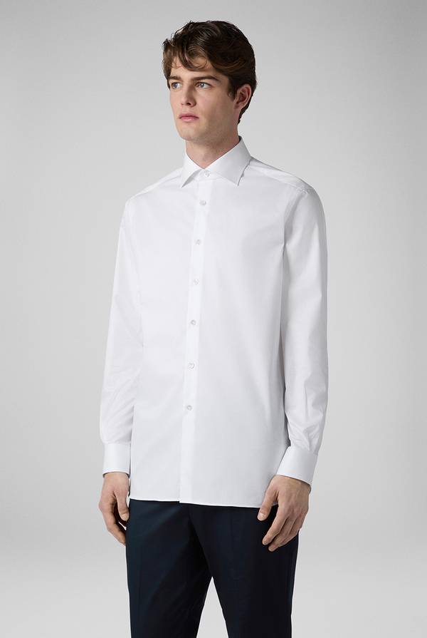Pull Pal Zileri Camicia in cotone con polsini da gemelli Online