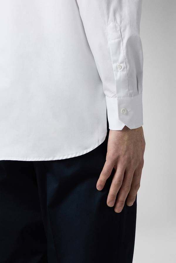 Pull Pal Zileri Camicia in cotone con polsini da gemelli Online
