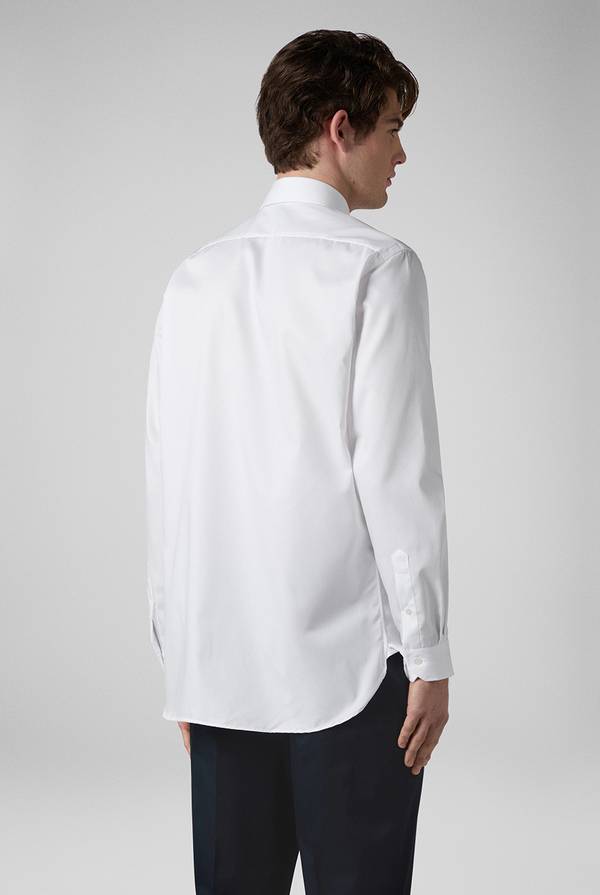 Pull Pal Zileri Camicia azzurra in cotone con collo Milano Saldi