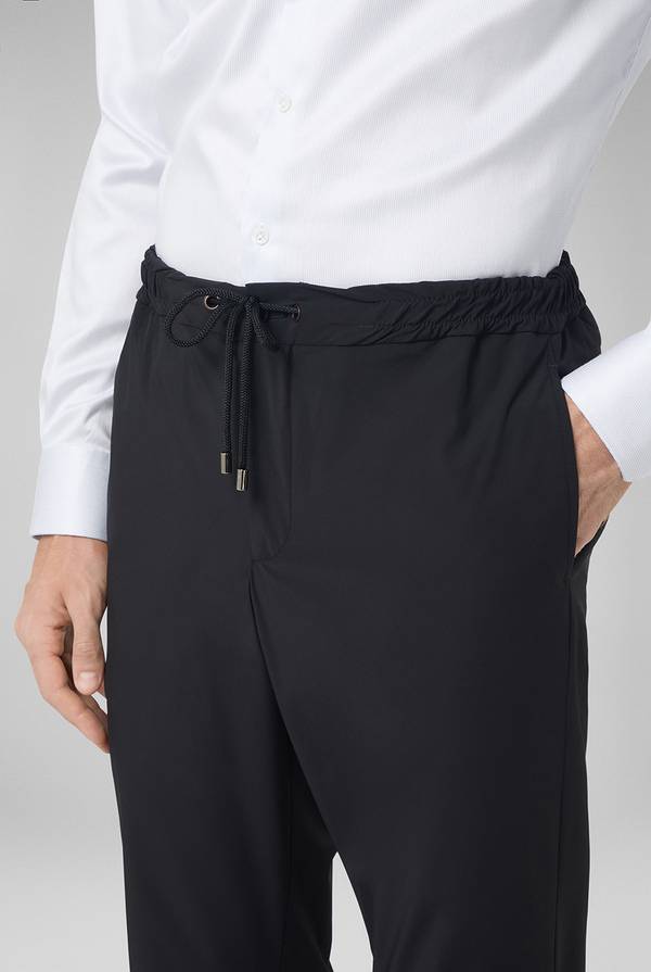 Pull Pal Zileri Pantaloni in pura lana con coulisse regolabile Nuova