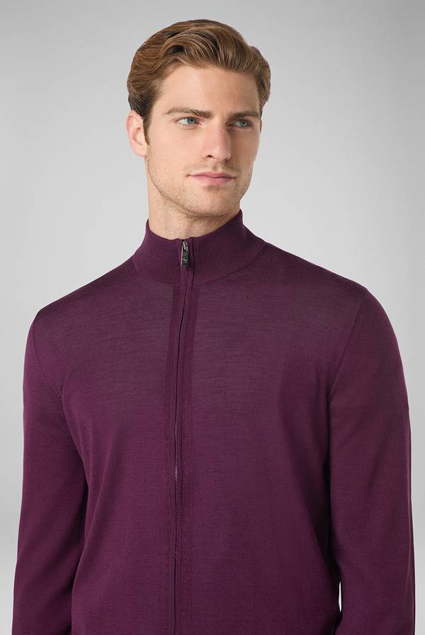 Pull Pal Zileri Cardigan in lana e seta Consegna Veloce