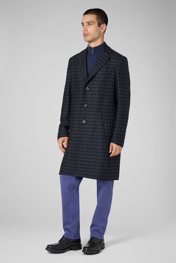 Pull Pal Zileri Cappotto pied de poule Fino Al -60%